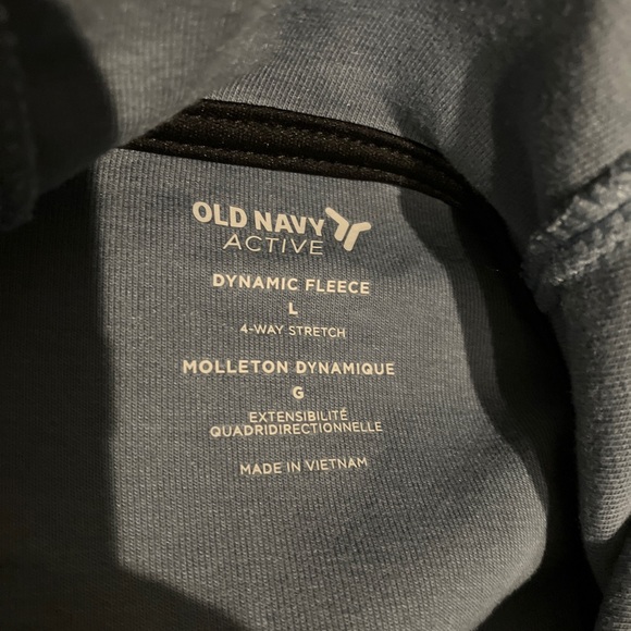 Blue Zip-Up Sweater - Picture 2 of 2